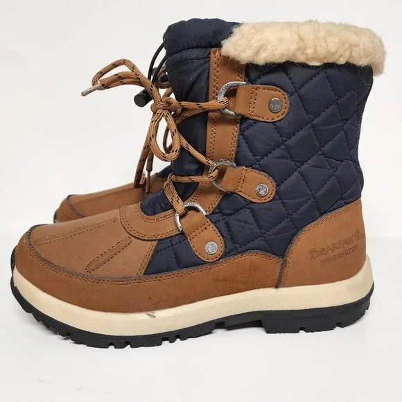 BearPaw Shoes Bearpaw Bethany Hickory Winter Boots Navy Blue